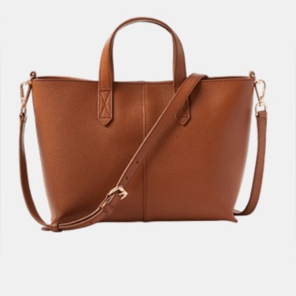 LOFT Leather Tote Bag